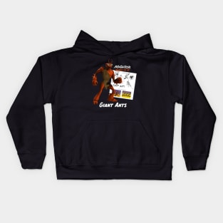 Mightor Enemies in 3D: Giant Ants Kids Hoodie